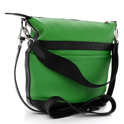 Louis Vuitton Calfskin Cruiser GM Green Black 3 of 9