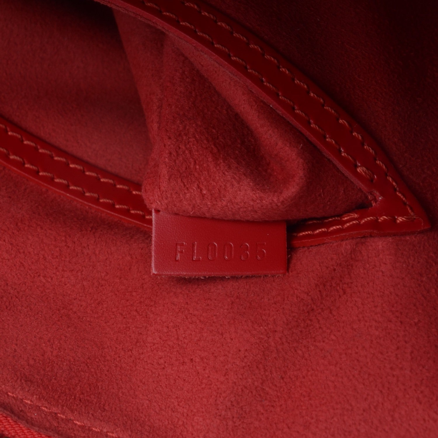 Louis Vuitton Epi Alma MM Carmine 7 of 9