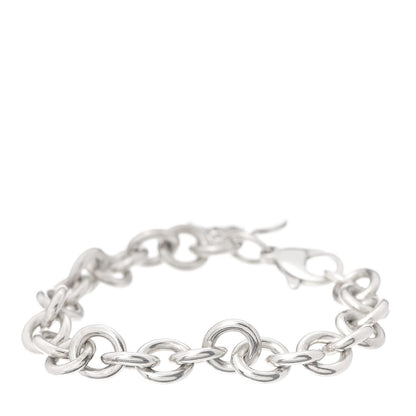 Tiffany Sterling Silver Heart Tag Charm Bracelet 3 of 6