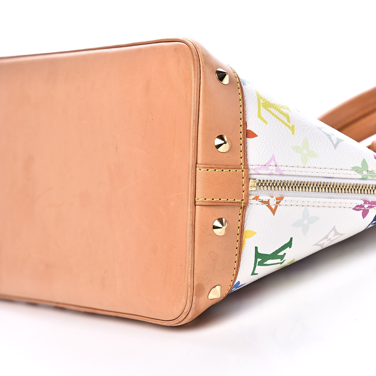 Louis Vuitton Monogram Multicolor Alma White 9 of 11