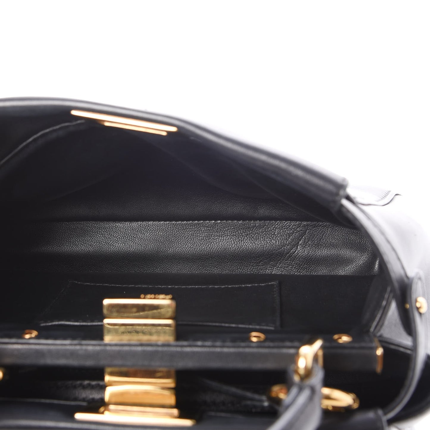 Nappa Mini Peekaboo Iconic Satchel Black