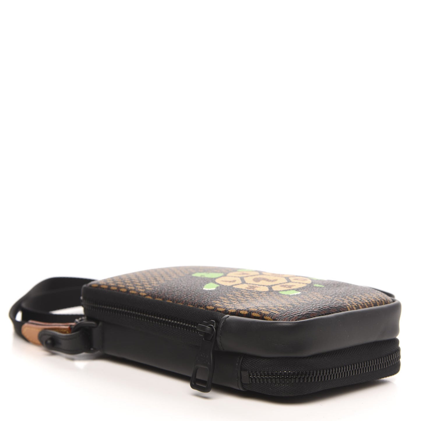 X NIGO Giant Damier Ebene Tortoise Double Phone Pouch
