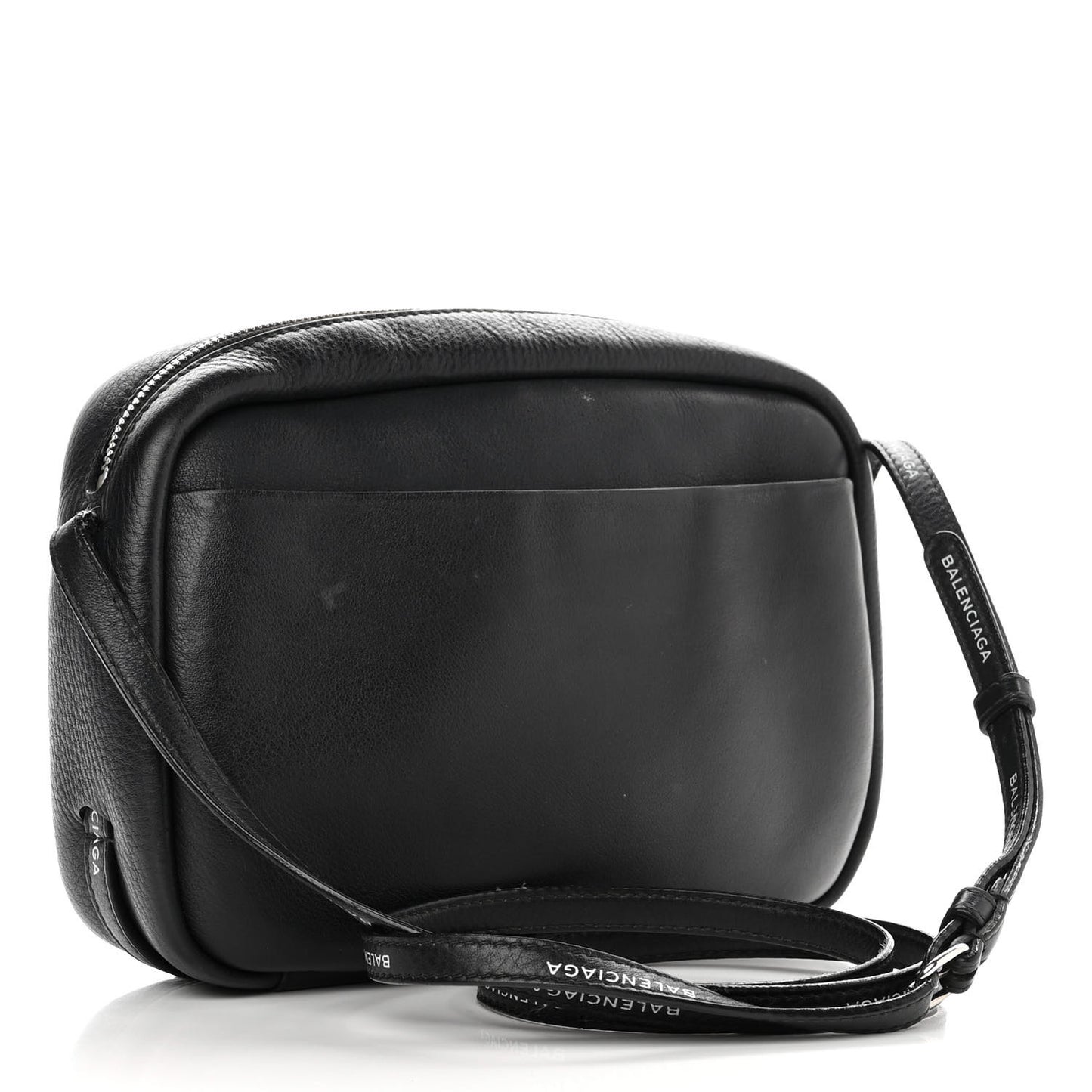 Calfskin Logo Strap S Everyday Camera Bag Black