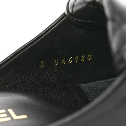Chanel Lambskin Quilted CC Turnlock Mules 40 Black 9 of 11