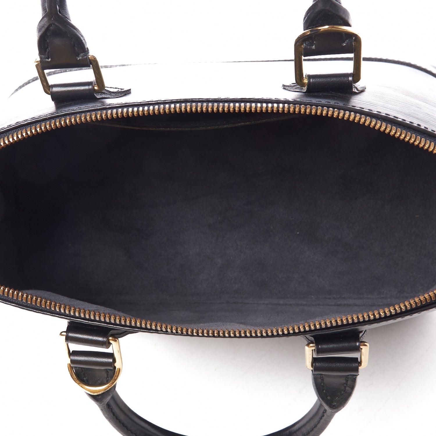 Louis Vuitton Epi Alma PM Black 6 of 9