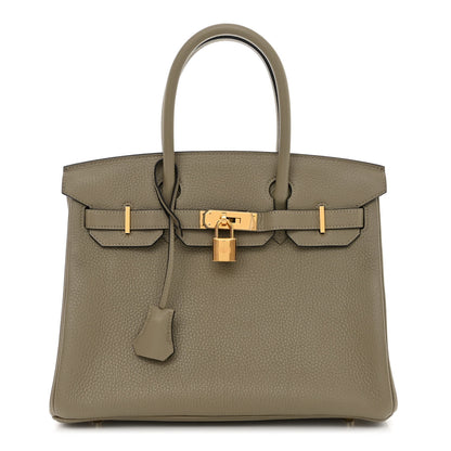 Hermes Togo Birkin 30 Sauge 1 of 13