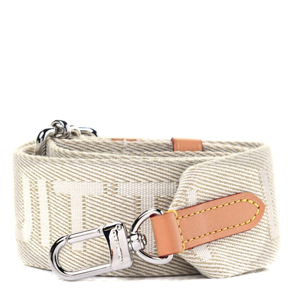 Louis Vuitton Nylon Petite Malle Souple Shoulder Strap Creme 1 of 5