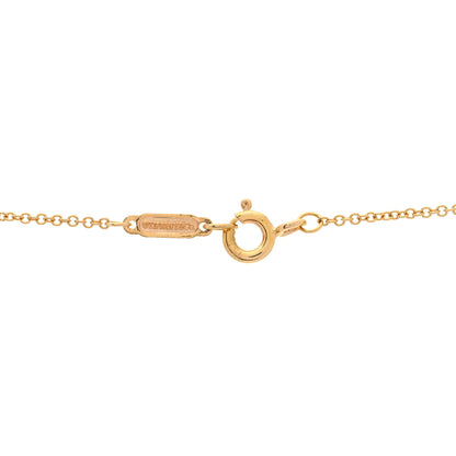 Tiffany 18K Rose Gold Mini Heart Lock Pendant Necklace 5 of 5