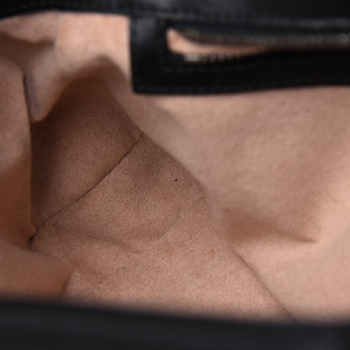 Calfskin Matelasse Small GG Marmont Shoulder Bag Black
