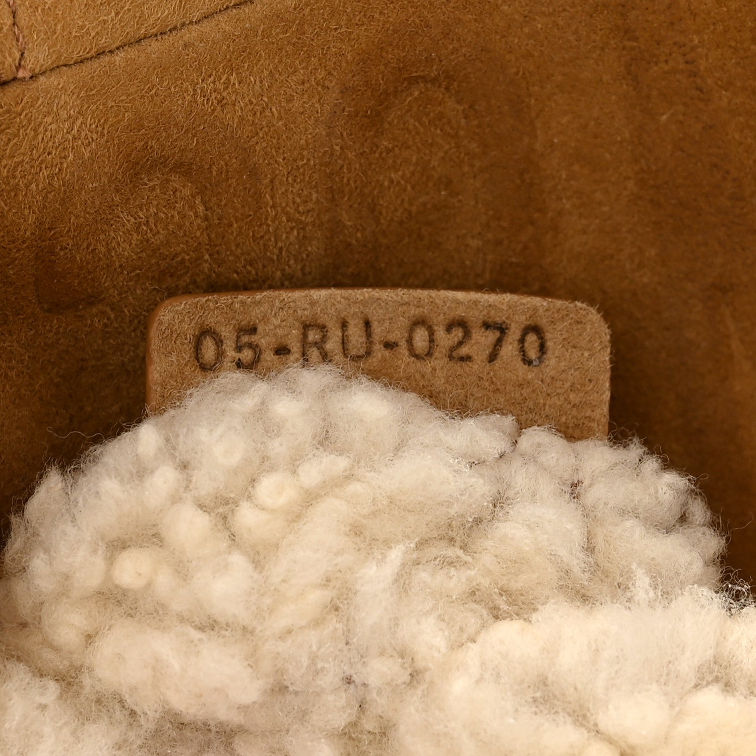 Christian Dior Shearling Cannage Large Caro Bag Camel 7 of 10