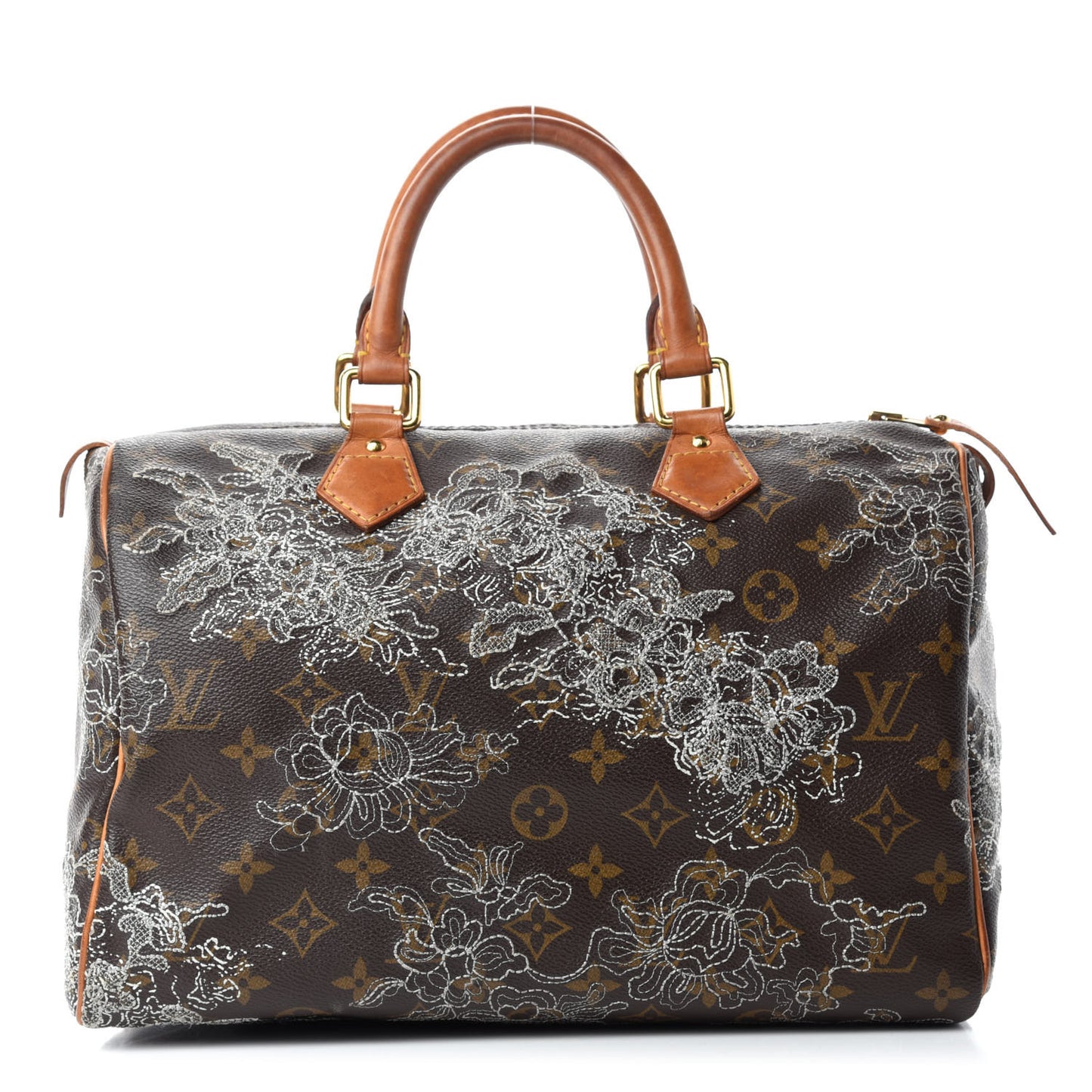 Monogram Dentelle Speedy 30 Silver