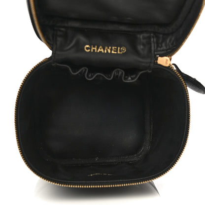 Chanel Caviar Vanity Cosmetic Case Black 5 of 12