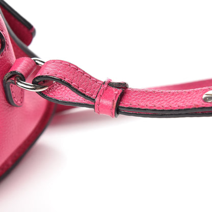 Alexander McQueen Grainy Calfskin Mini Padlock Zip Satchel Pink 20 of 23