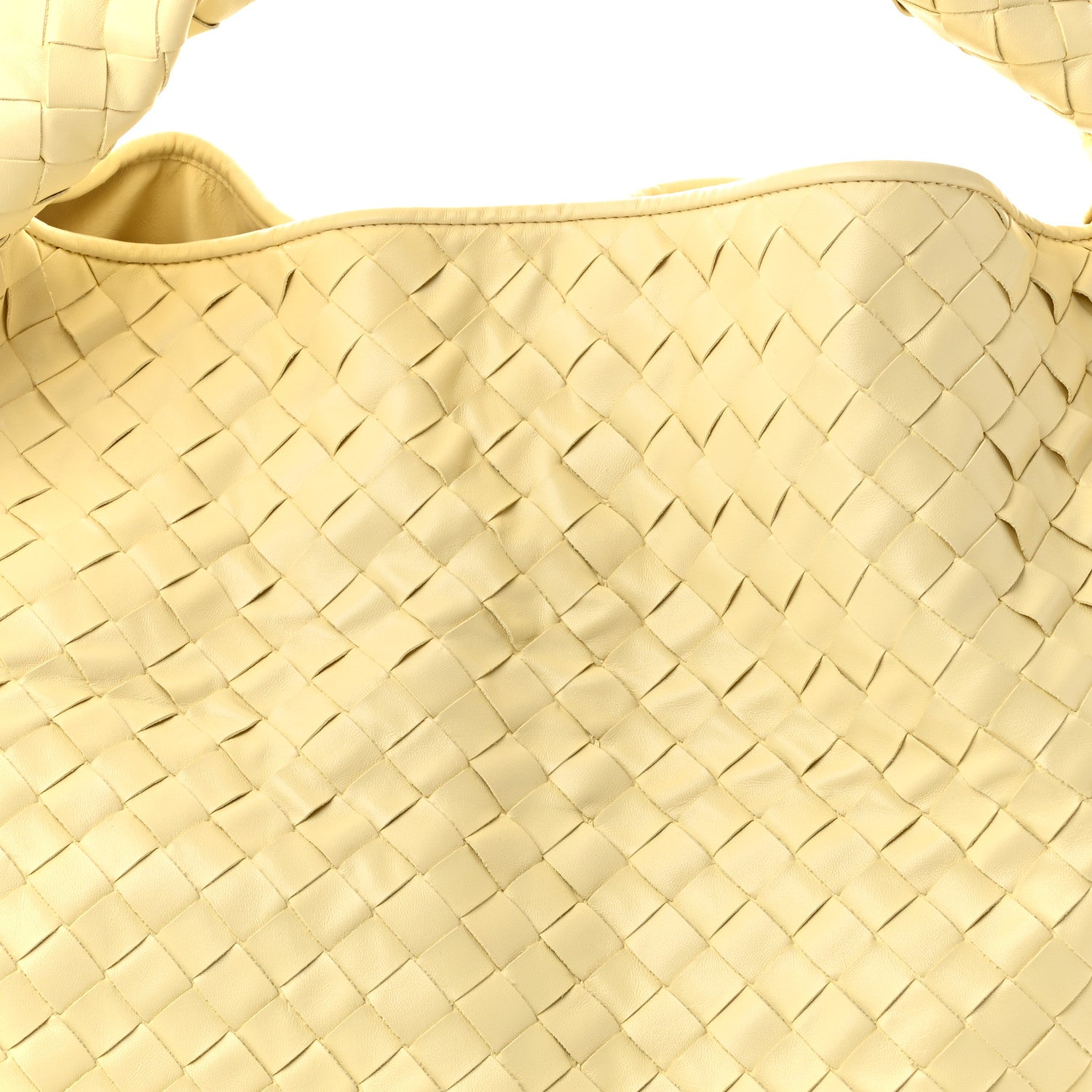 Bottega Veneta Calfskin Intrecciato Large Hop Camomile 8 of 10