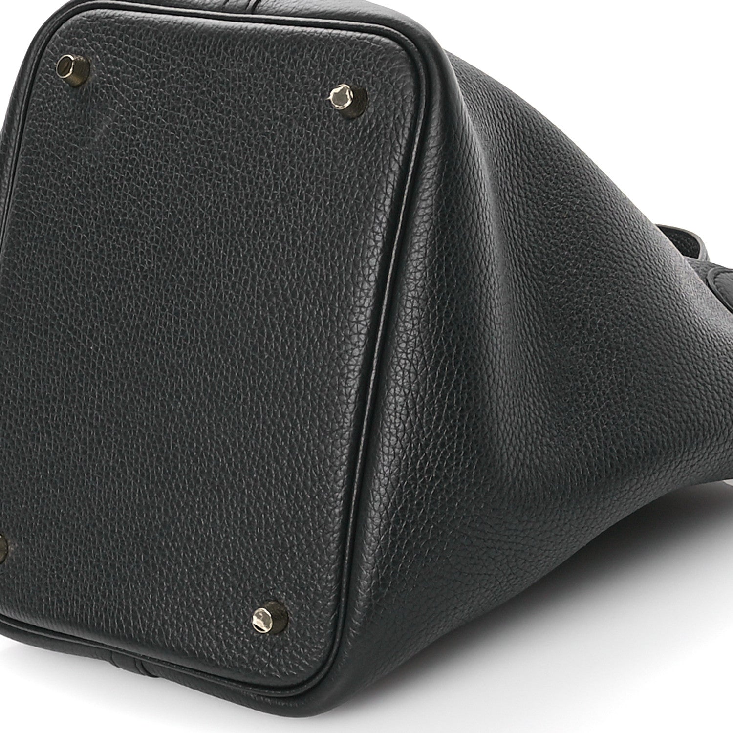 Hermes Taurillon Clemence Picotin Lock 22 MM Black 10 of 11