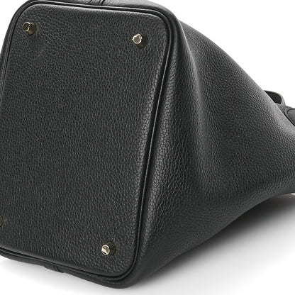 Hermes Taurillon Clemence Picotin Lock 22 MM Black 10 of 11