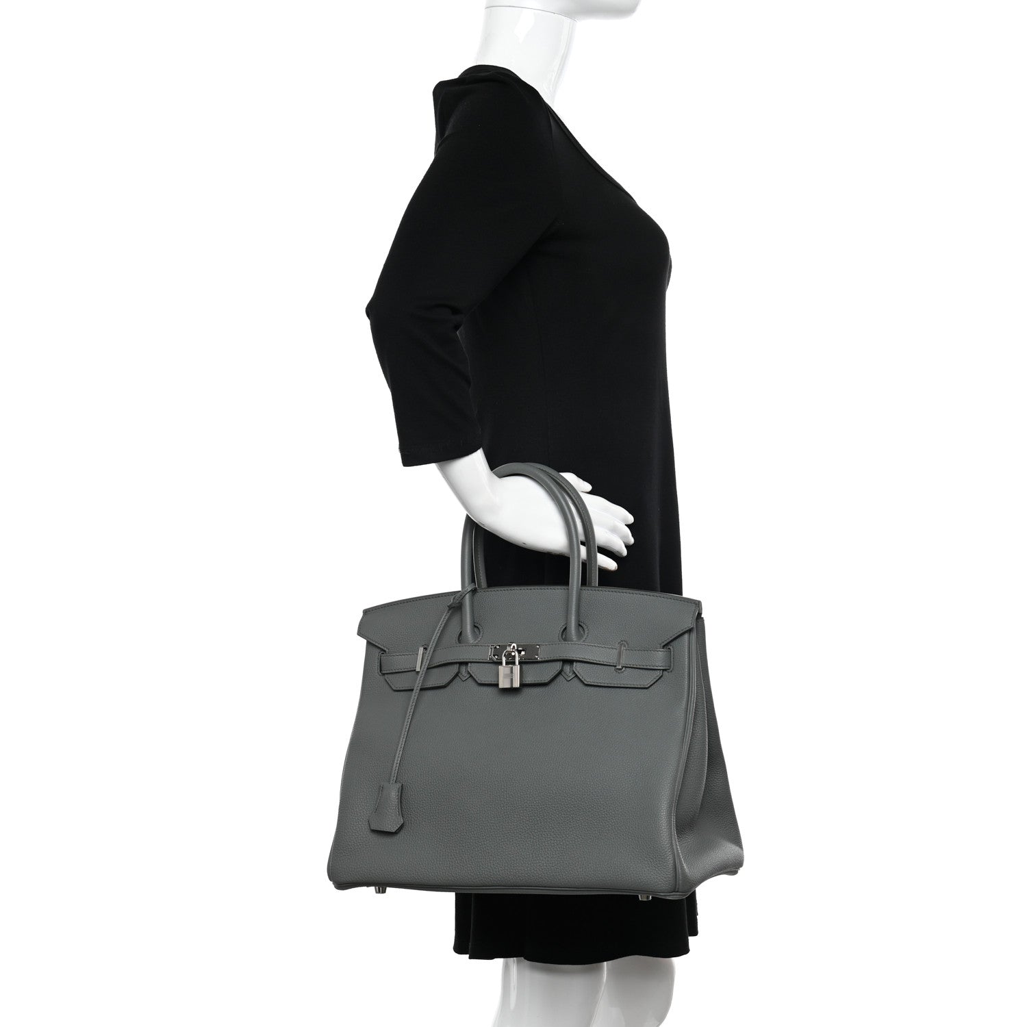 Hermes Togo Birkin 35 Vert Amande 2 of 16
