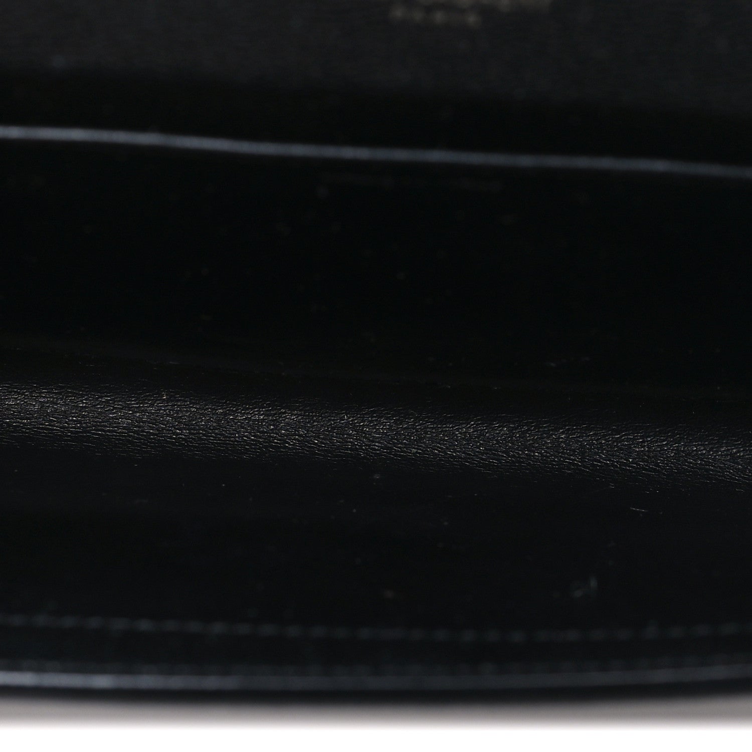Saint Laurent Grain de Poudre Uptown Chain Wallet Black 5 of 10