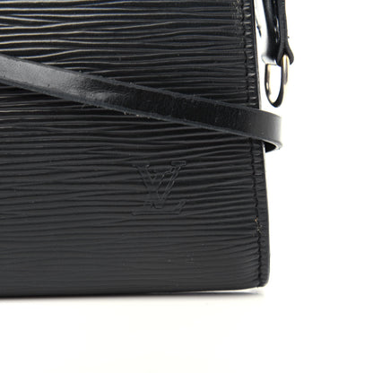 Louis Vuitton Epi Pochette Accessories 24 Black 10 of 11