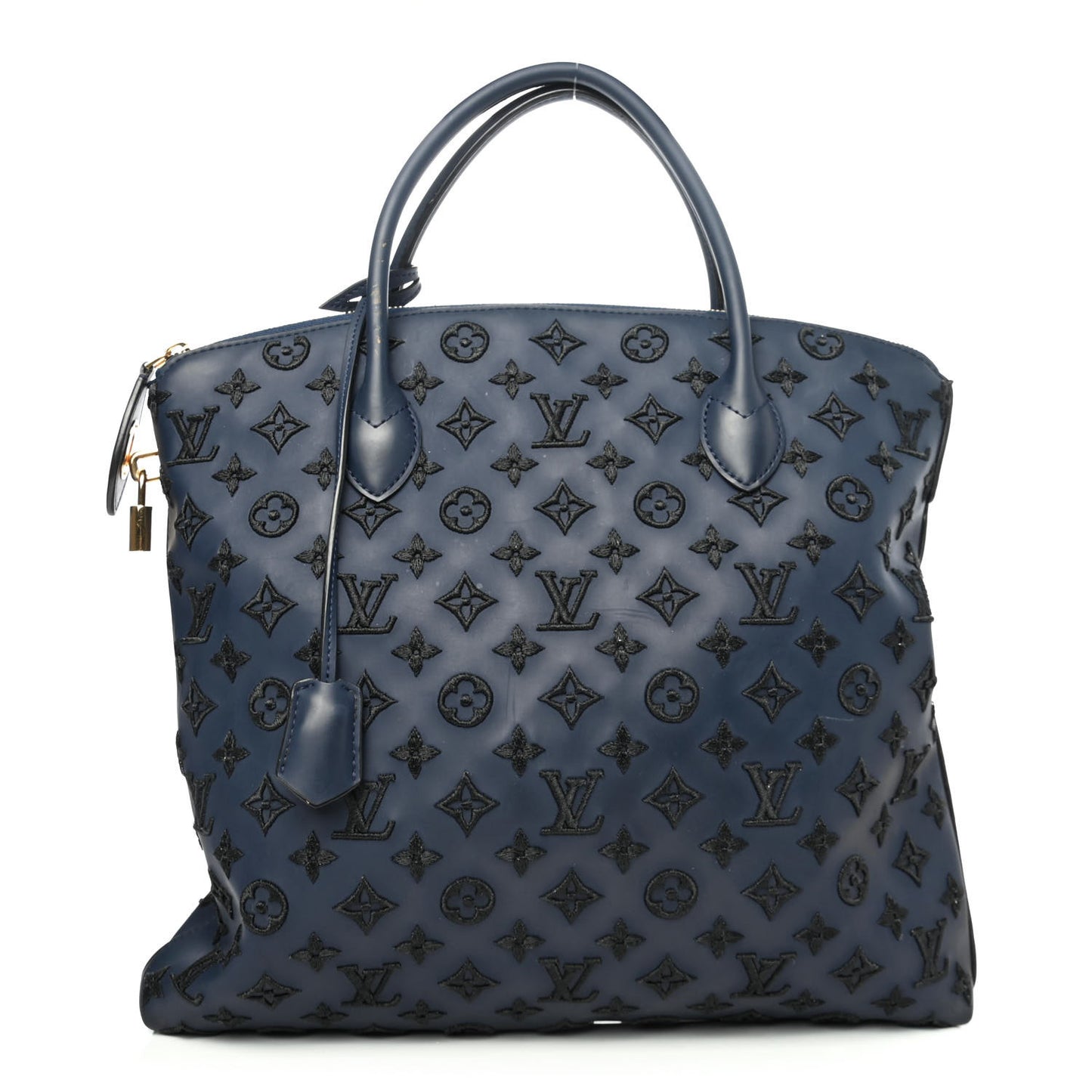 Monogram Addiction Vertical Lockit MM Blue