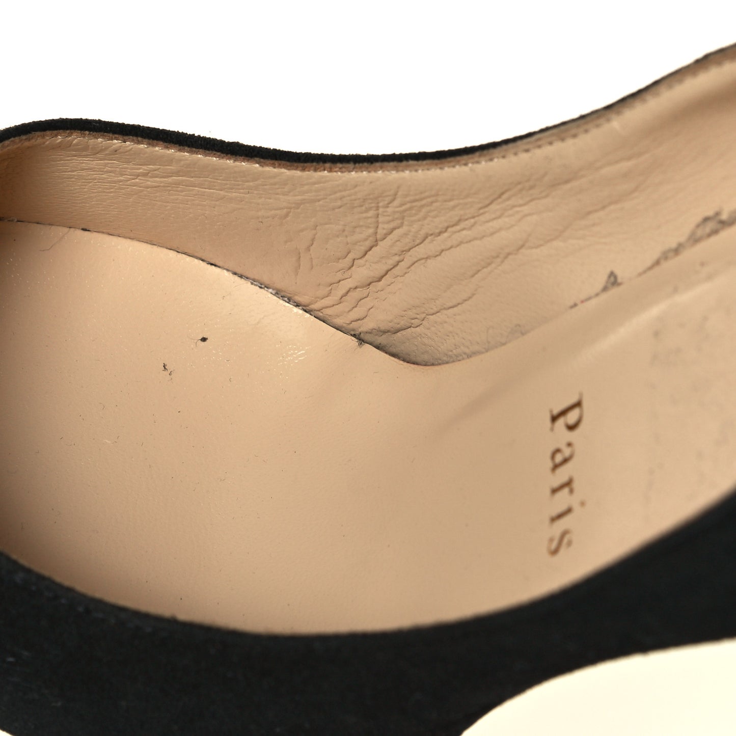 Suede Pigalle Follies 85 Pumps 38.5 Black