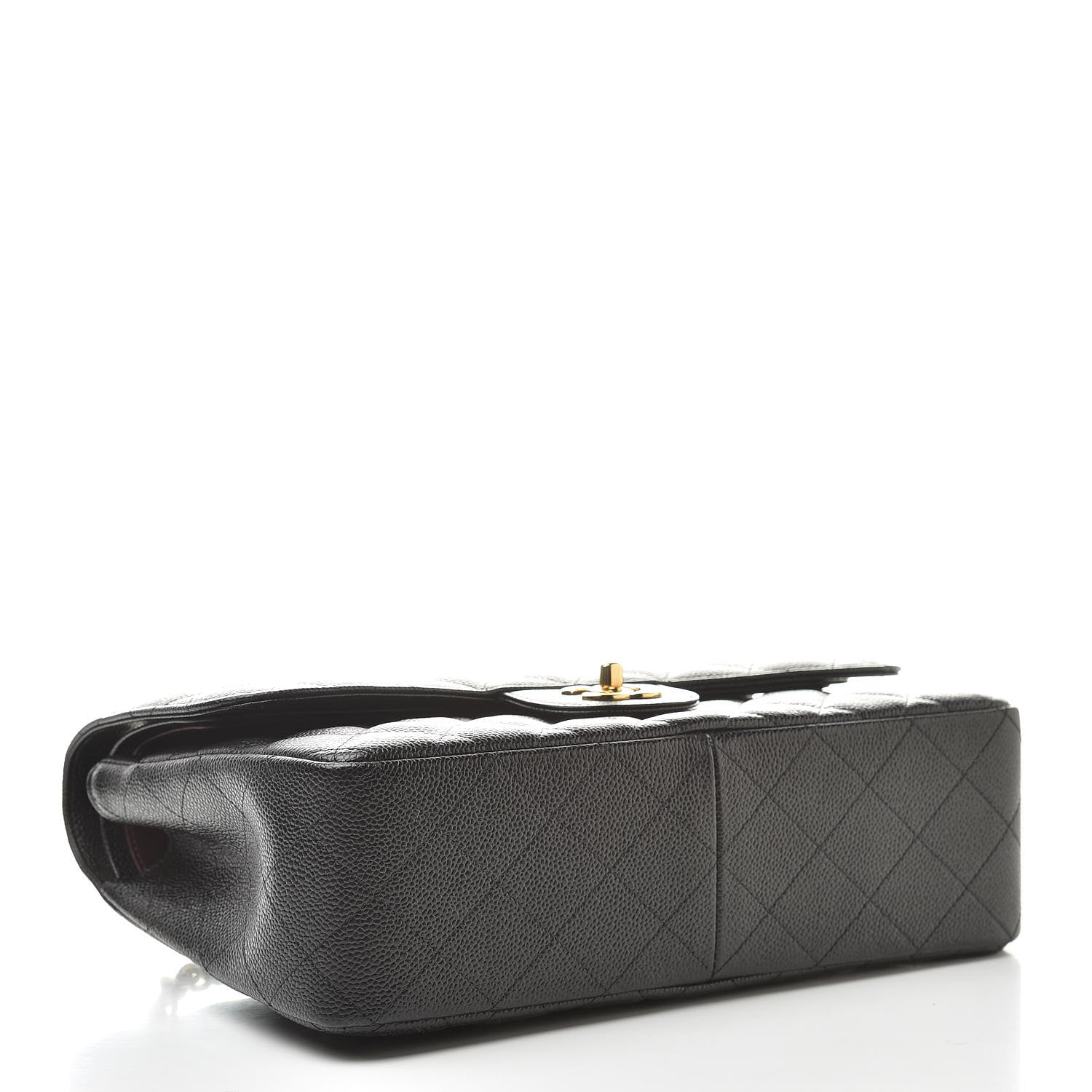 Chanel Caviar Quilted Jumbo Double Flap Black 4 of 11