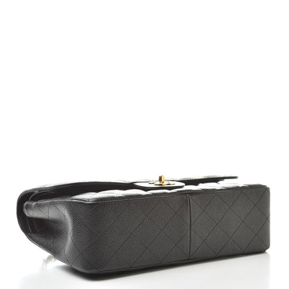 Chanel Caviar Quilted Jumbo Double Flap Black 4 of 11