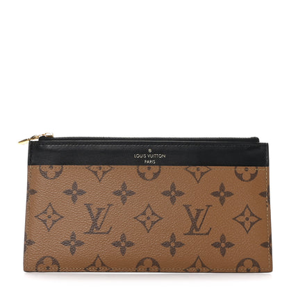 Louis Vuitton Reverse Monogram Slim Purse 1 of 7