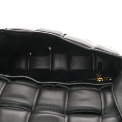 Bottega Veneta Nappa Maxi Intreccio Padded Cassette Crossbody Bag Black 4 of 11