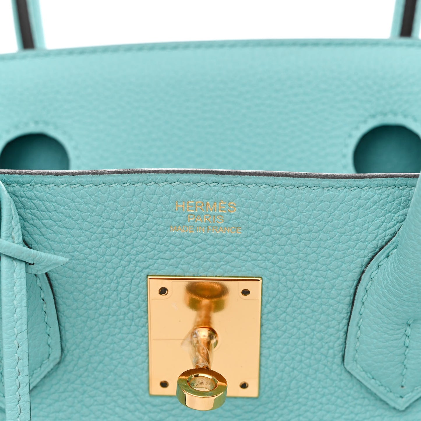 Togo Birkin 30 Bleu Atoll