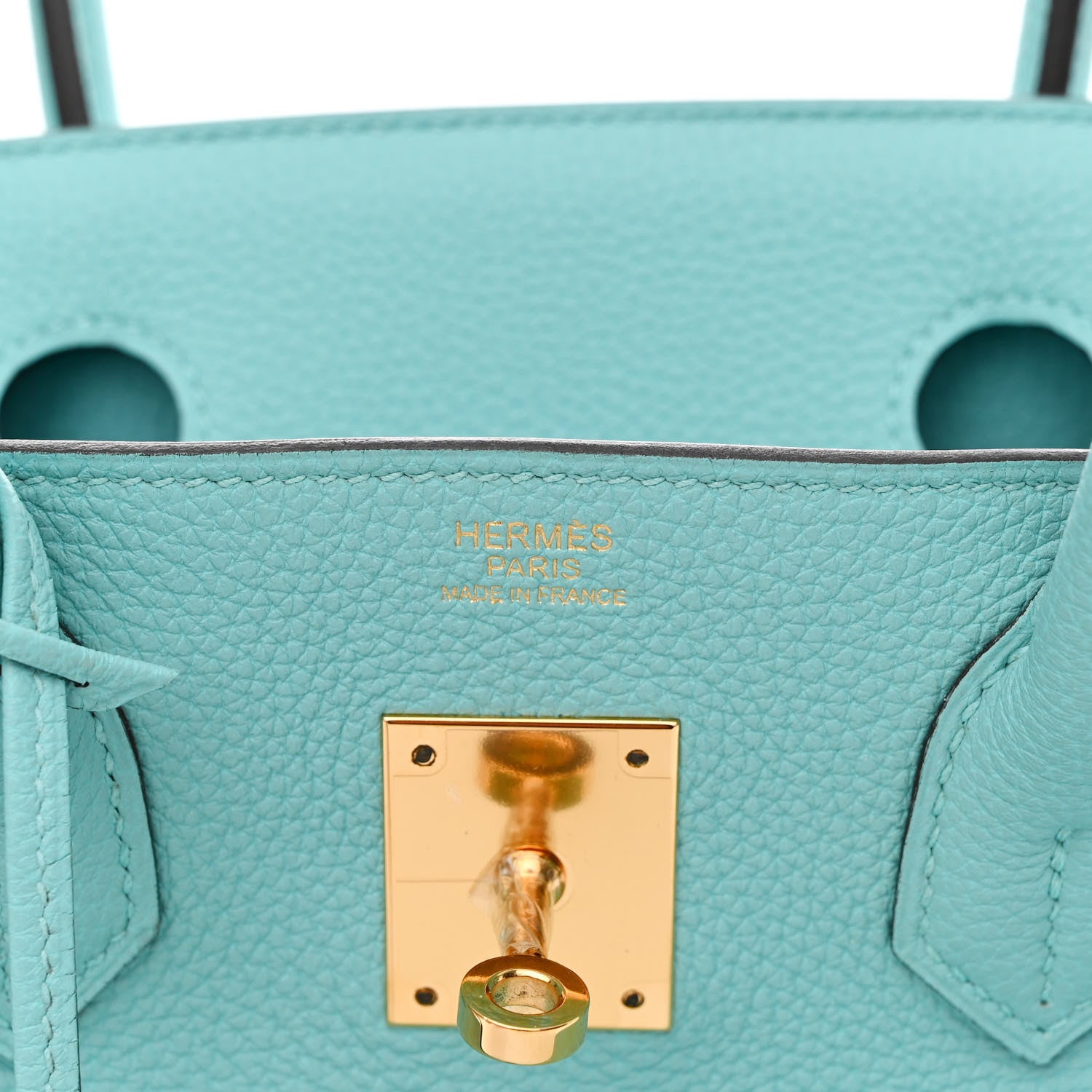 Hermes Togo Birkin 30 Bleu Atoll 6 of 10