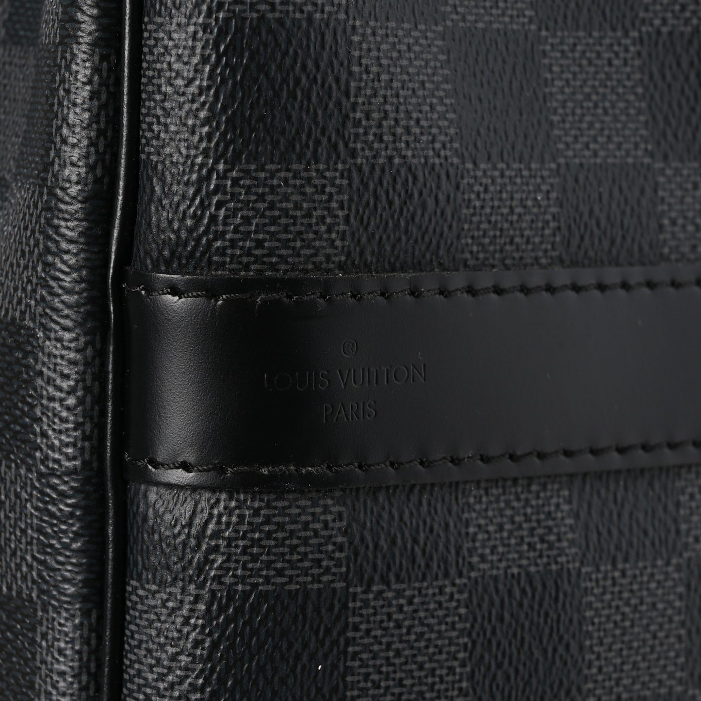 Damier Graphite Keepall Bandouliere 55