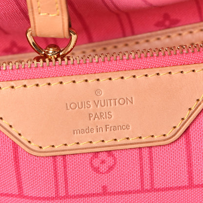 Louis Vuitton Monogram Roses Neverfull MM 8 of 10