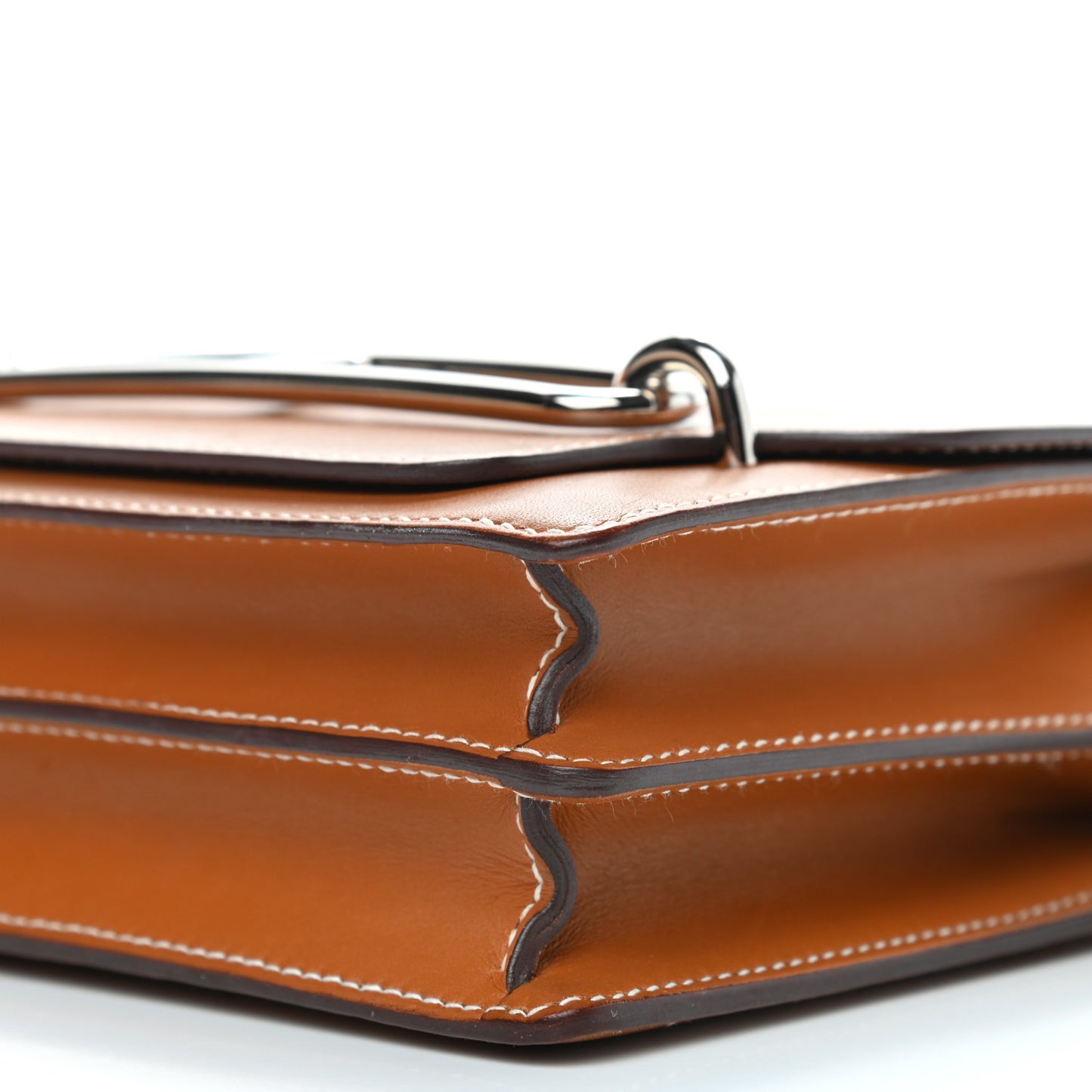 Veau Butler Mini Sac Roulis Natural Sable