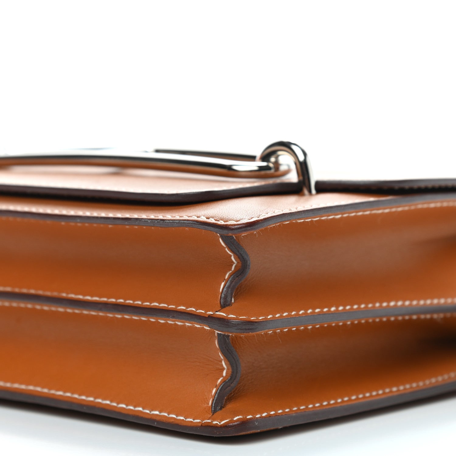 Hermes Veau Butler Mini Sac Roulis Natural Sable 6 of 9