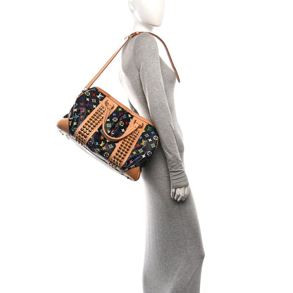 Louis Vuitton Monogram Multicolor Courtney GM Black 2 of 9