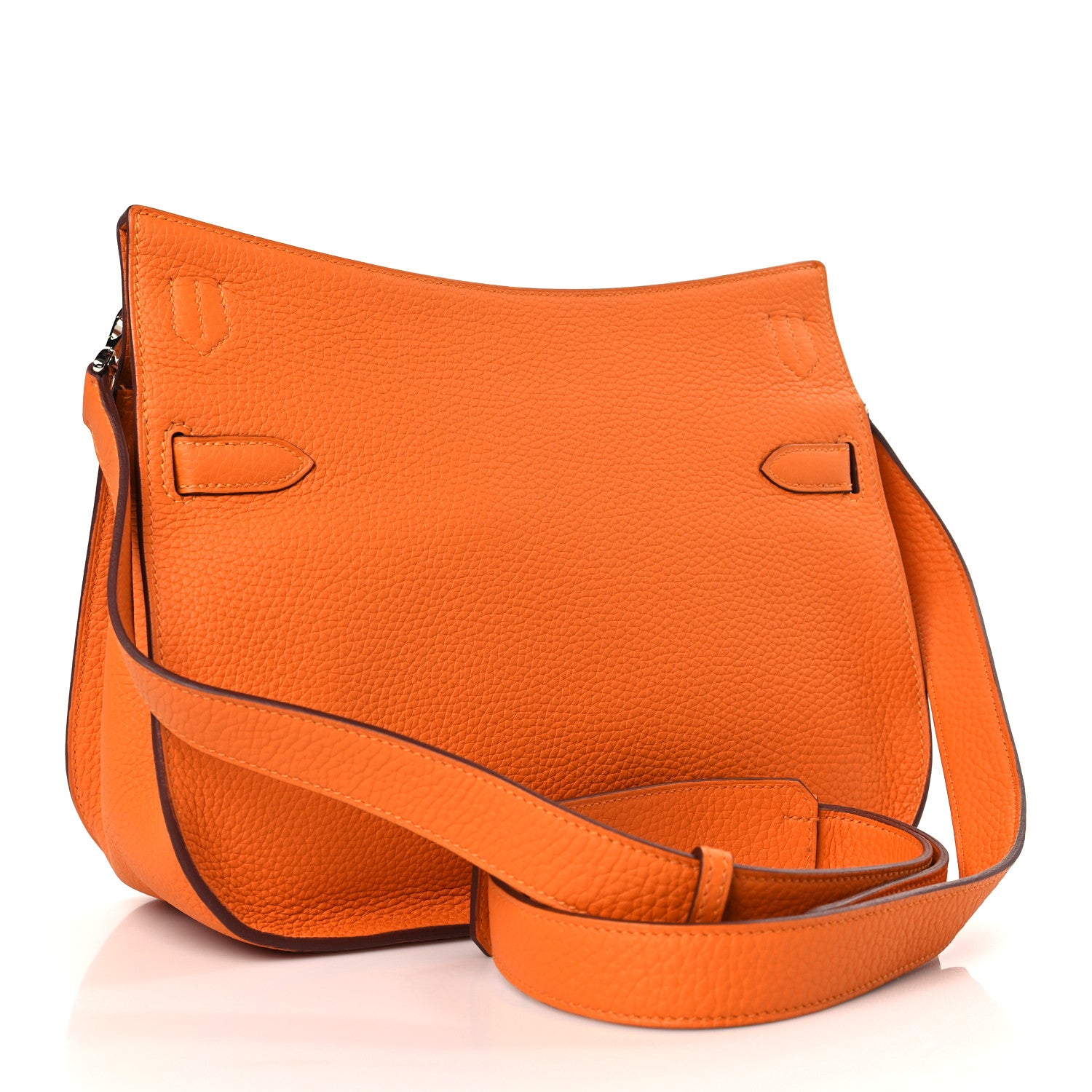 Hermes Taurillon Clemence Jypsiere 28 Abricot 3 of 9