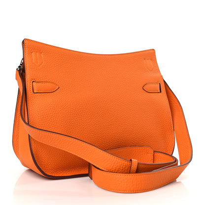 Hermes Taurillon Clemence Jypsiere 28 Abricot 3 of 9