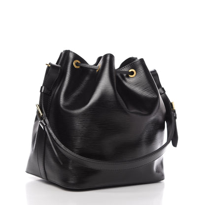 Louis Vuitton Epi Petit Noe Black 3 of 9