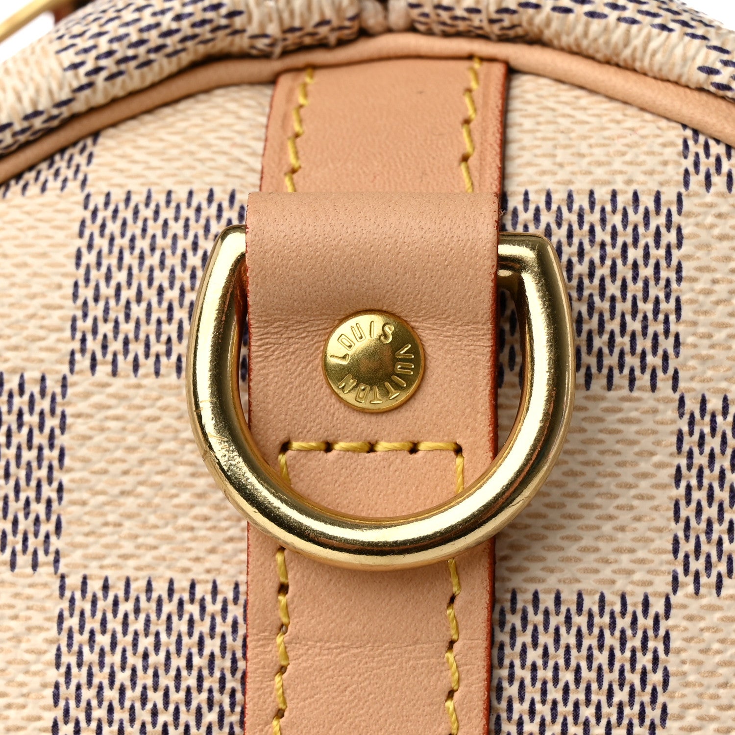 Louis Vuitton Damier Azur Speedy Bandouliere 25 10 of 11
