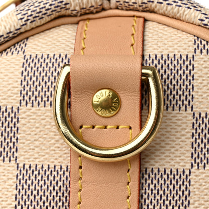 Louis Vuitton Damier Azur Speedy Bandouliere 25 10 of 11