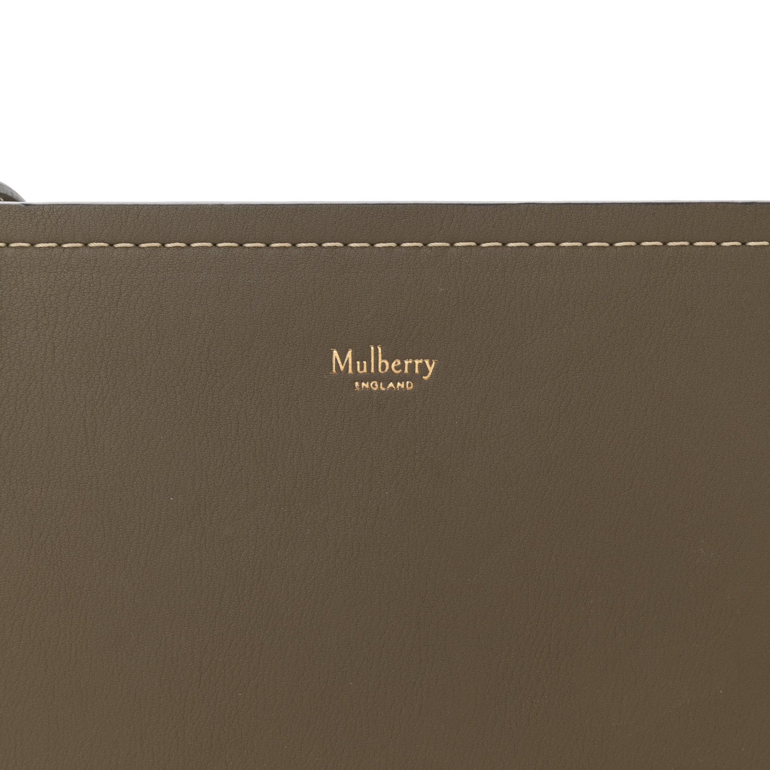 Mulberry Silky Calfskin Amberley Satchel Dark Palm 7 of 10