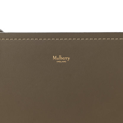 Mulberry Silky Calfskin Amberley Satchel Dark Palm 7 of 10