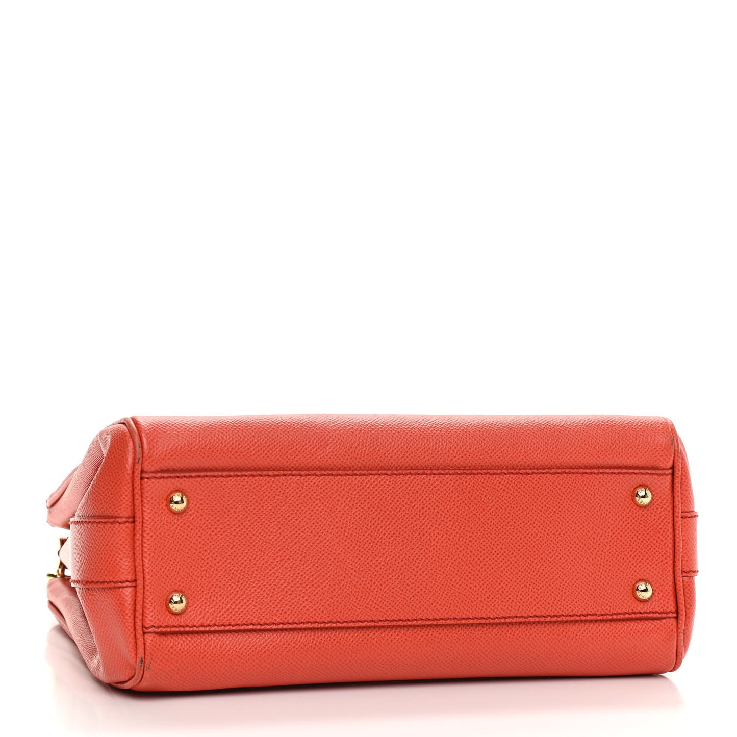 Dauphine Medium Miss Sicily Shopper Tote Orange