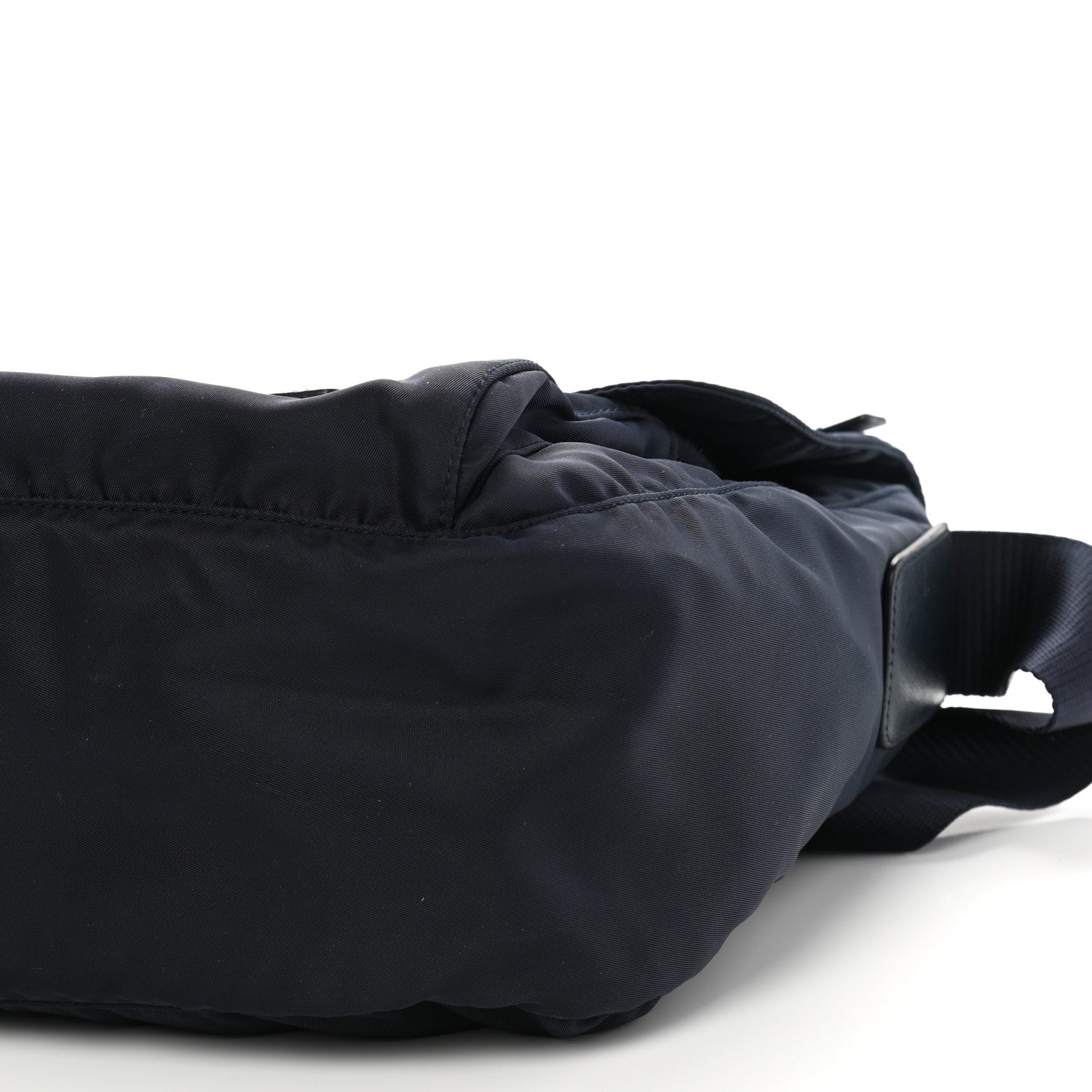 Prada Tessuto Nylon Saffiano Vela Messenger Bag Baltico 9 of 9
