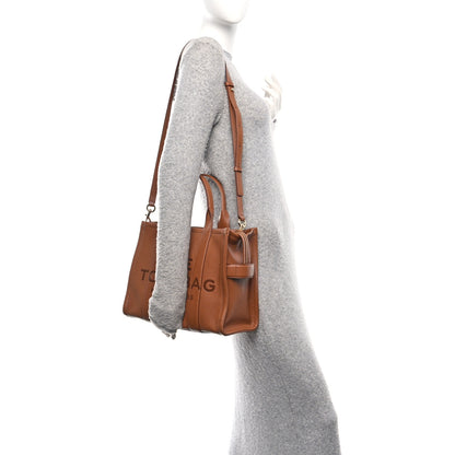 Marc Jacobs Grained Calfskin Medium The Tote Bag Argan Oil 2 of 12