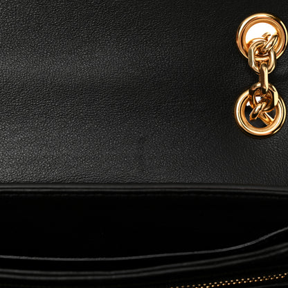 Celine Shiny Calfskin Medium C Bag Black 12 of 14
