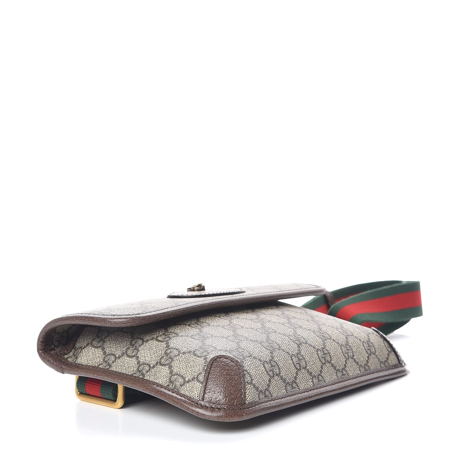 Gucci GG Supreme Monogram Neo Vintage Web Belt Bag Brown 4 of 10