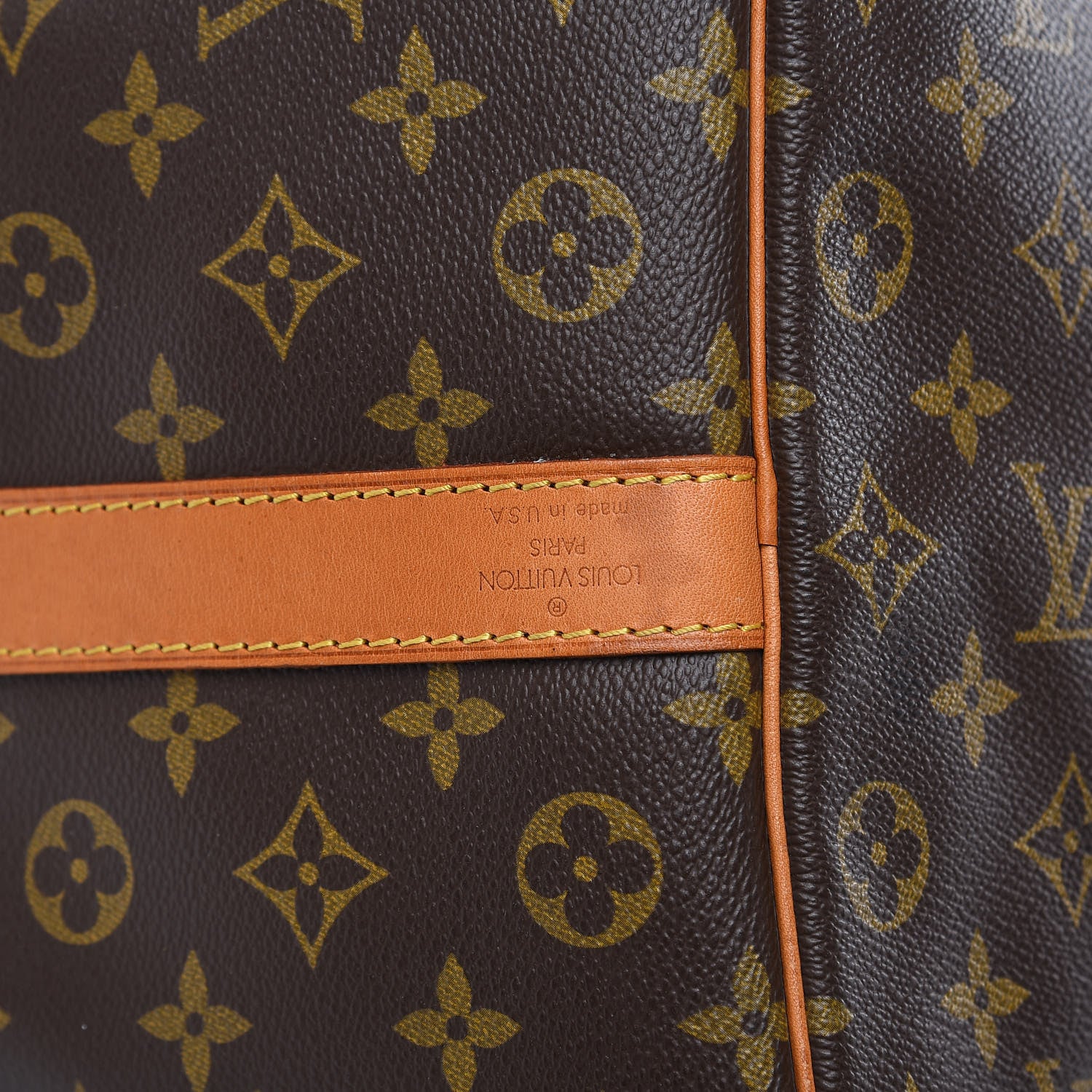 Louis Vuitton Monogram Keepall Bandouliere 50 10 of 16