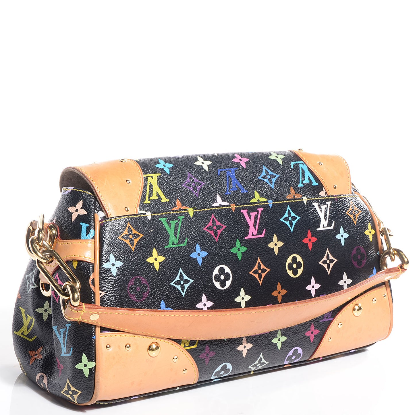 Monogram Multicolor Beverly MM Black
